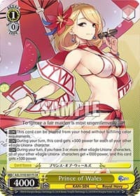Prince of Wales (SR) - Azur Lane - Weiss Schwarz card