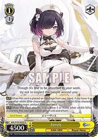 Jervis - Azur Lane - Weiss Schwarz card