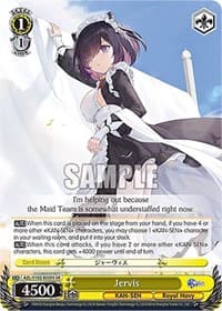 Jervis (SR) - Azur Lane - Weiss Schwarz card