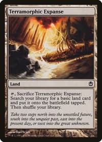 Terramorphic Expanse - Duel Decks: Ajani vs. Nicol Bolas - Magic: The Gathering card