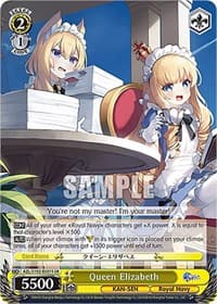 Queen Elizabeth (SR) - Azur Lane - Weiss Schwarz card