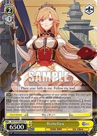Richelieu - Azur Lane - Weiss Schwarz card