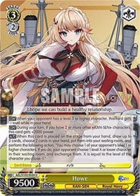 Howe - Azur Lane - Weiss Schwarz card