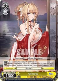 Glorious (SR) - Azur Lane - Weiss Schwarz card
