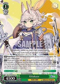 Kitakaze - Azur Lane - Weiss Schwarz card