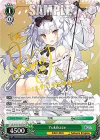 Yukikaze (SP) (Gold Signature) - Azur Lane - Weiss Schwarz card