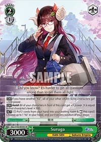 Suruga (SR) - Azur Lane - Weiss Schwarz card