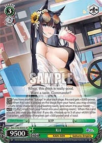 Kii (SR) - Azur Lane - Weiss Schwarz card