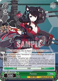 Fusou - Azur Lane - Weiss Schwarz card