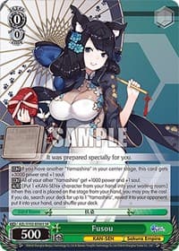Fusou (SR) - Azur Lane - Weiss Schwarz card