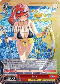 Zara (SP) (Gold Signature) - Azur Lane - Weiss Schwarz card