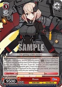 Roon - Azur Lane - Weiss Schwarz card