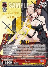 Roon (SP) (Gold Signature) - Azur Lane - Weiss Schwarz card