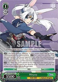 Hiryuu - Azur Lane - Weiss Schwarz card