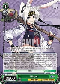 Hiryuu (SR) - Azur Lane - Weiss Schwarz card