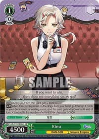 Kinu (SR) - Azur Lane - Weiss Schwarz card