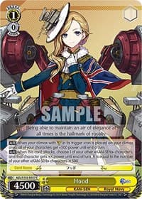 Hood - Azur Lane - Weiss Schwarz card