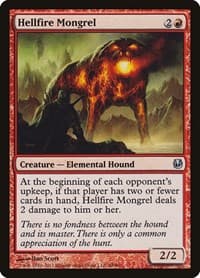 Hellfire Mongrel - Duel Decks: Ajani vs. Nicol Bolas - Magic: The Gathering card