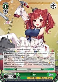 I-19 - Azur Lane - Weiss Schwarz card
