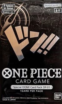 Special DON!! Card Pack DP-01 - Kingdoms of Intrigue - One Piece Card Game card
