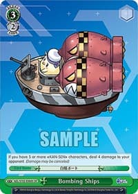 Bombing Ships (SR) - Azur Lane - Weiss Schwarz card