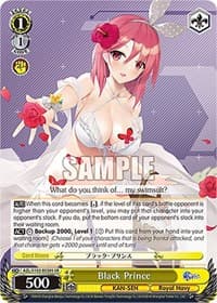 Black Prince (SR) - Azur Lane - Weiss Schwarz card