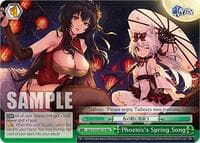 Phoenix's Spring Song (RRR) - Azur Lane - Weiss Schwarz card