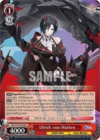 Ulrich von Hutten - Azur Lane - Weiss Schwarz card