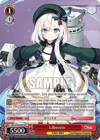 Libeccio - Azur Lane - Weiss Schwarz card
