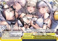 Maid Squad's Service (RRR) - Azur Lane - Weiss Schwarz card