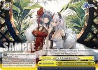 Owner's Favorites? (RRR) - Azur Lane - Weiss Schwarz card