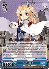 Cleveland - Azur Lane - Weiss Schwarz card