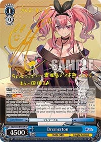 Bremerton (SP) (Gold Signature) - Azur Lane - Weiss Schwarz card
