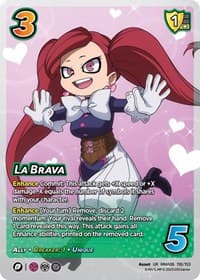 La Brava - UniVersus: My Hero Academia: Jet Burn - UniVersus card