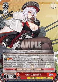 Graf Zeppelin - Azur Lane - Weiss Schwarz card