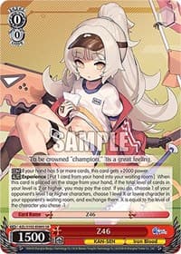 Z46 (SR) - Azur Lane - Weiss Schwarz card