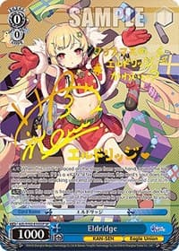 Eldridge (SP) (Gold Signature) - Azur Lane - Weiss Schwarz card