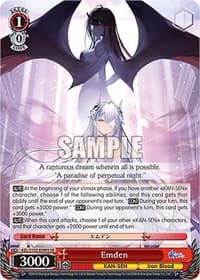 Emden (SR) - Azur Lane - Weiss Schwarz card