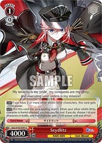 Seydlitz - Azur Lane - Weiss Schwarz card