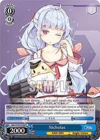 Nicholas - Azur Lane - Weiss Schwarz card