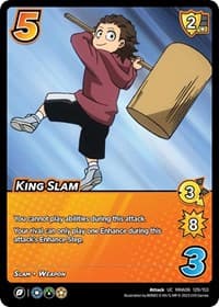 King Slam - UniVersus: My Hero Academia: Jet Burn - UniVersus card