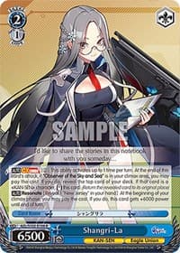 Shangri-La - Azur Lane - Weiss Schwarz card
