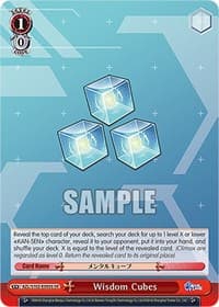 Wisdom Cubes (SR) - Azur Lane - Weiss Schwarz card
