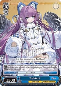 Tashkent - Azur Lane - Weiss Schwarz card