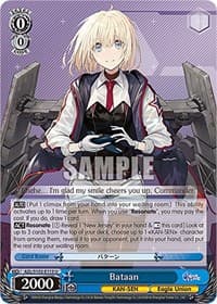 Bataan - Azur Lane - Weiss Schwarz card