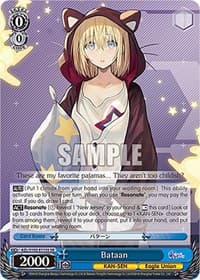 Bataan (SR) - Azur Lane - Weiss Schwarz card