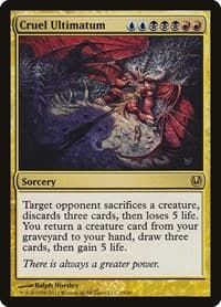 Cruel Ultimatum - Duel Decks: Ajani vs. Nicol Bolas - Magic: The Gathering card