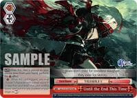 Until the End This Time (RRR) - Azur Lane - Weiss Schwarz card