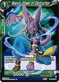 Beerus, Power of Destruction - Perfect Combination - Dragon Ball Super: Masters card