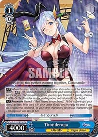 Ticonderoga (SR) - Azur Lane - Weiss Schwarz card